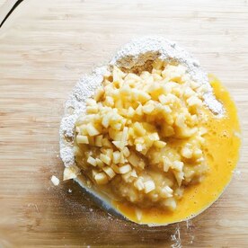 バナナアップルオートミールケーキ レシピ 作り方 By Html 楽天レシピ